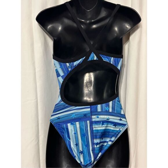 Speedo Women 30/S Performance Train II Flyback Swimsuit Blue Star Mania retails: - Picture 4 of 5